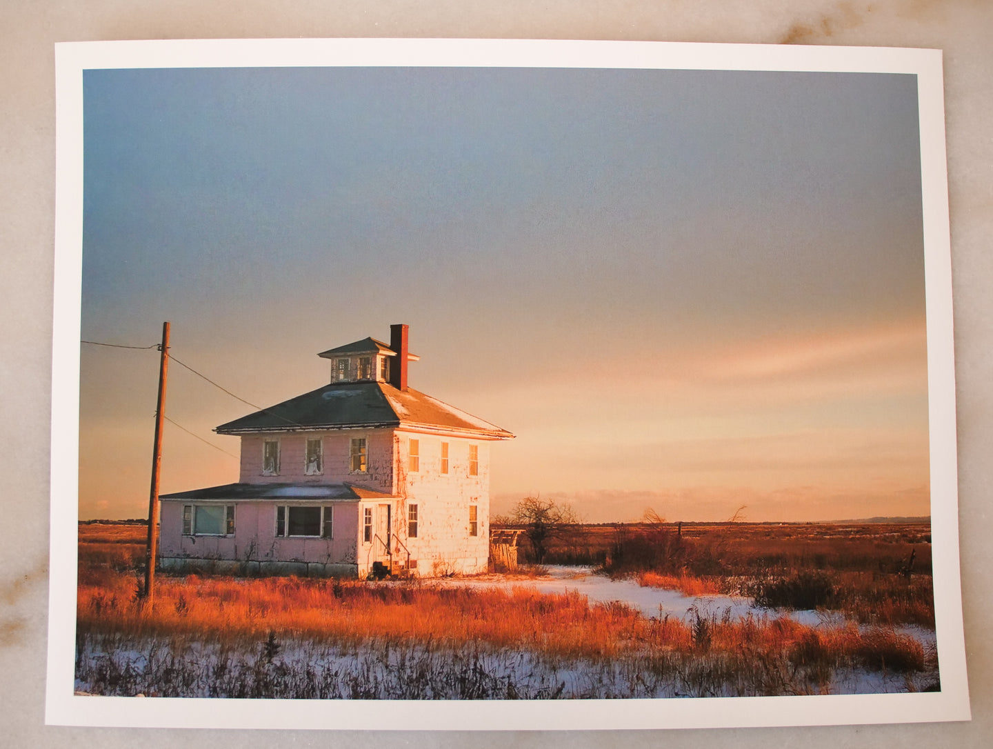 'Pink House' - Fine Art Giclée Print